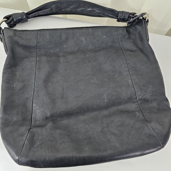 Coach Kristen black leather slouchy hobo shoulder bag - Picture 4 of 8